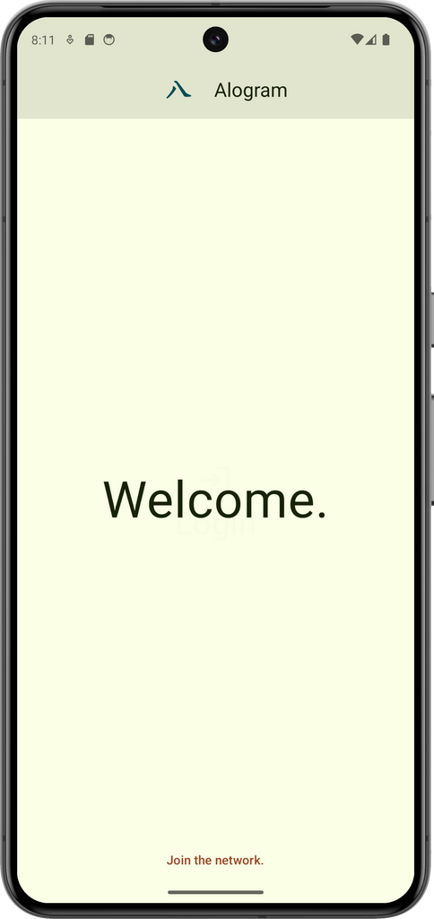 mobile welcome screen mobile welcome screen