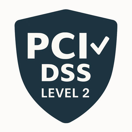 PCI PCI DSS Level 2 Compliant