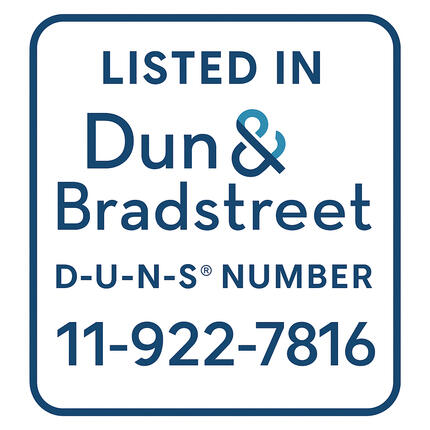 Listed in DUNS